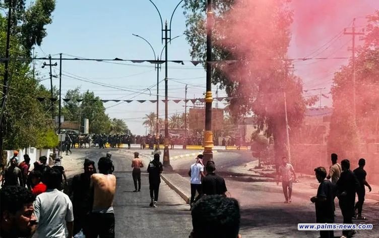 تظاهرات الديوانية تطيح بمدير توزيع كهرباء المحافظة